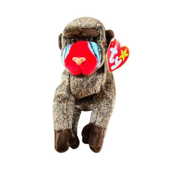 Ty Other - Ty Beanie Babies Cheeks Monkey Plush